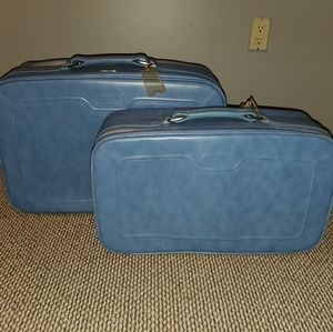 Vintage Samsonite 2 piece luggage set
